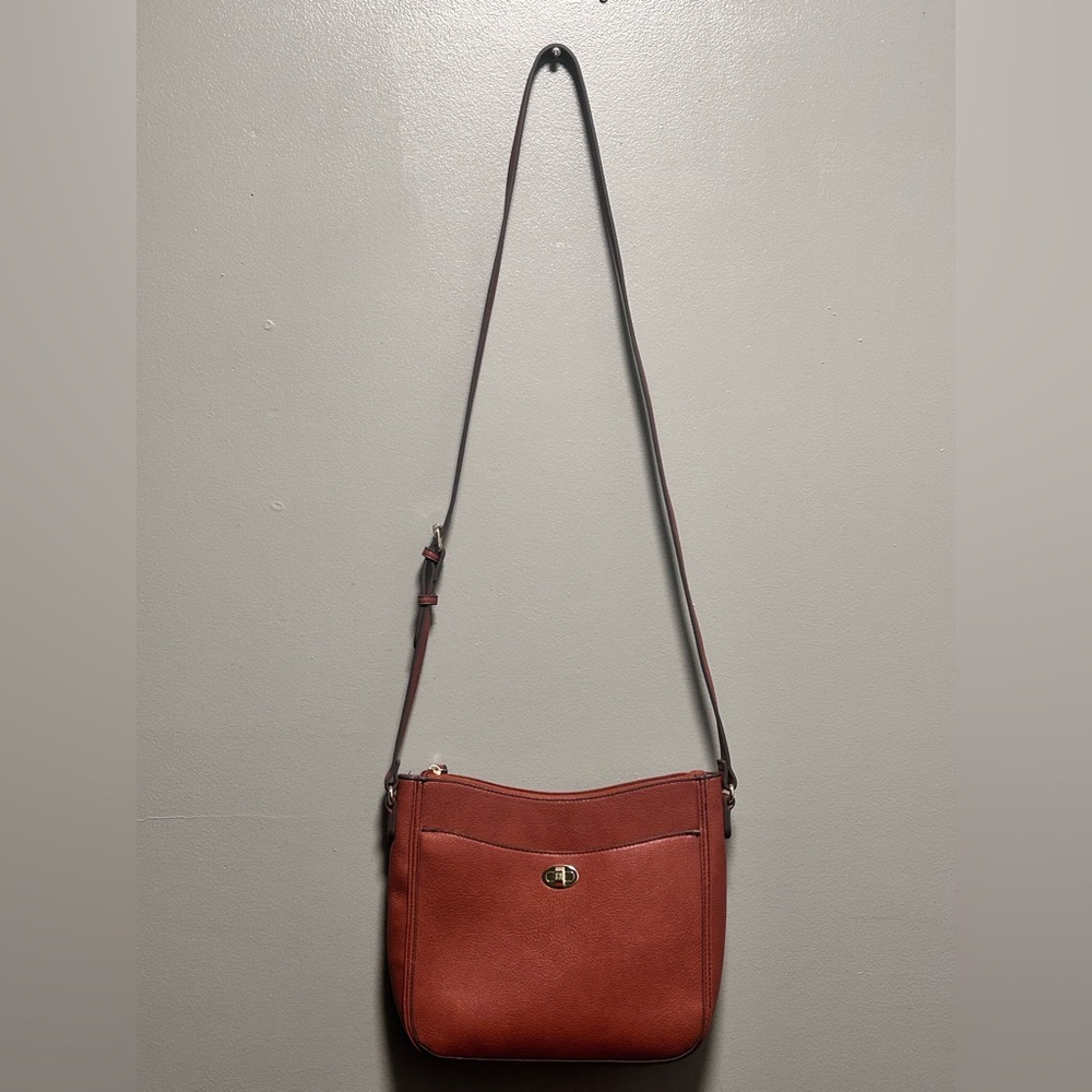 Tan/ Carmel Color Crossbody Purse